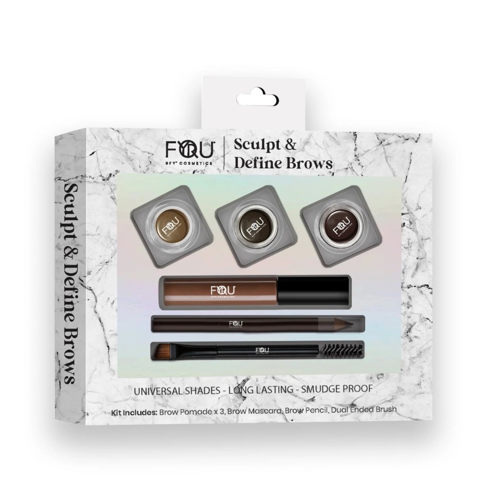 Sculpt & Define Brows Kit — Brown